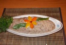 Пюре из фасоли