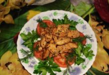 Куриное филе по-японски
