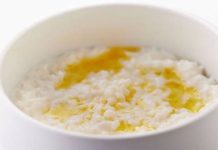 Молочная рисовая каша в мультиварке