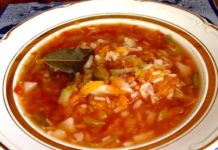 Рецепт рассольника с рисом и огурцами