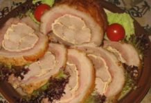 Мясной рулет Украинский