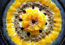 Салат с грецкими орехами и курицей «Французская любовница»