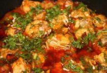 Чахохбили из курицы по-грузински