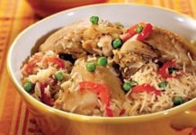 Курица с рисом по-испански