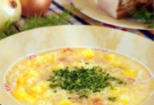 Кулеш с картофелем и салом
