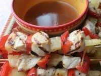 Шашлык по-гавайски