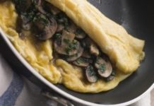 Омлет с эстрагоном и грибами