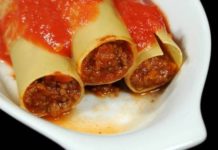 Каннеллони с фаршем