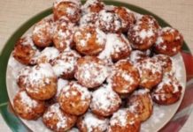 Пышки домашние заварные