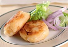 Котлеты картофельно-яблочные
