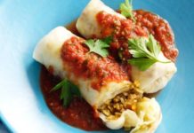 Голубцы рецепт с рисом и фаршем