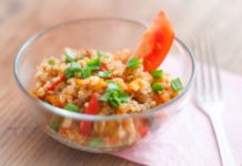 Гречка с овощами