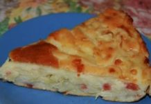 Пирог с капустой на кефире