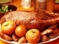 Гусь, запеченный по-английски