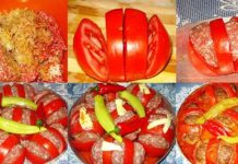 Помидоры с фаршем по-арабски