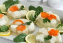 Заливное с судаком по-украински