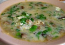 Кулеш с картофелем и грибами